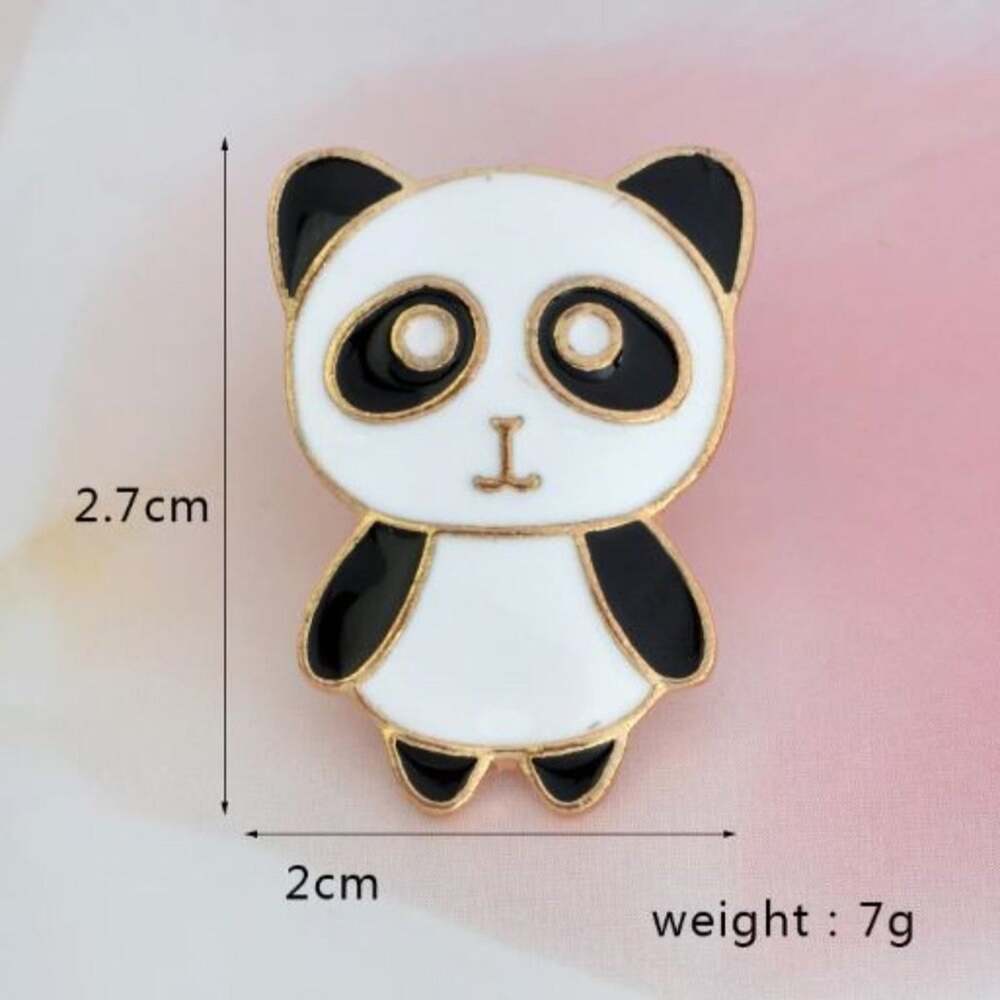 Panda Pin Brooch